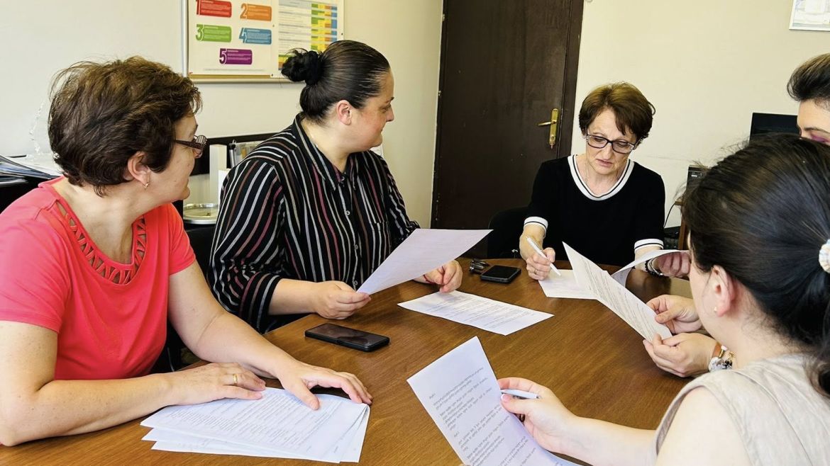 საექთნო საქმის პროფესიული საგანმანათლებლო პროგრამაზე საკვალიფიკაციო გამოცდის ჩატარებაზე პასუხისმგებელი კომისიის წევრების შეხვედრა გაიმართა